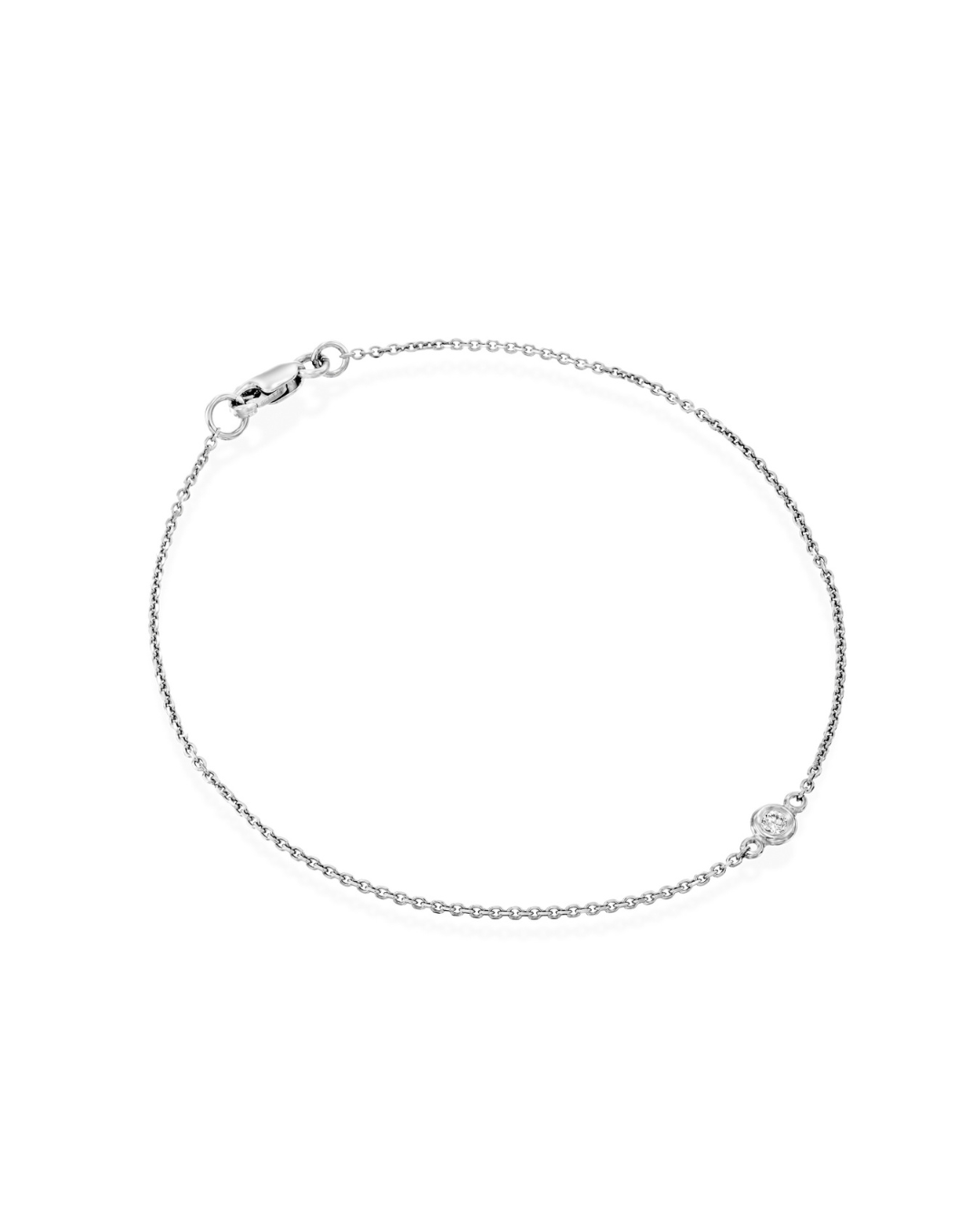 צמיד זהב אלכסיס יהלום 2 מ"מ