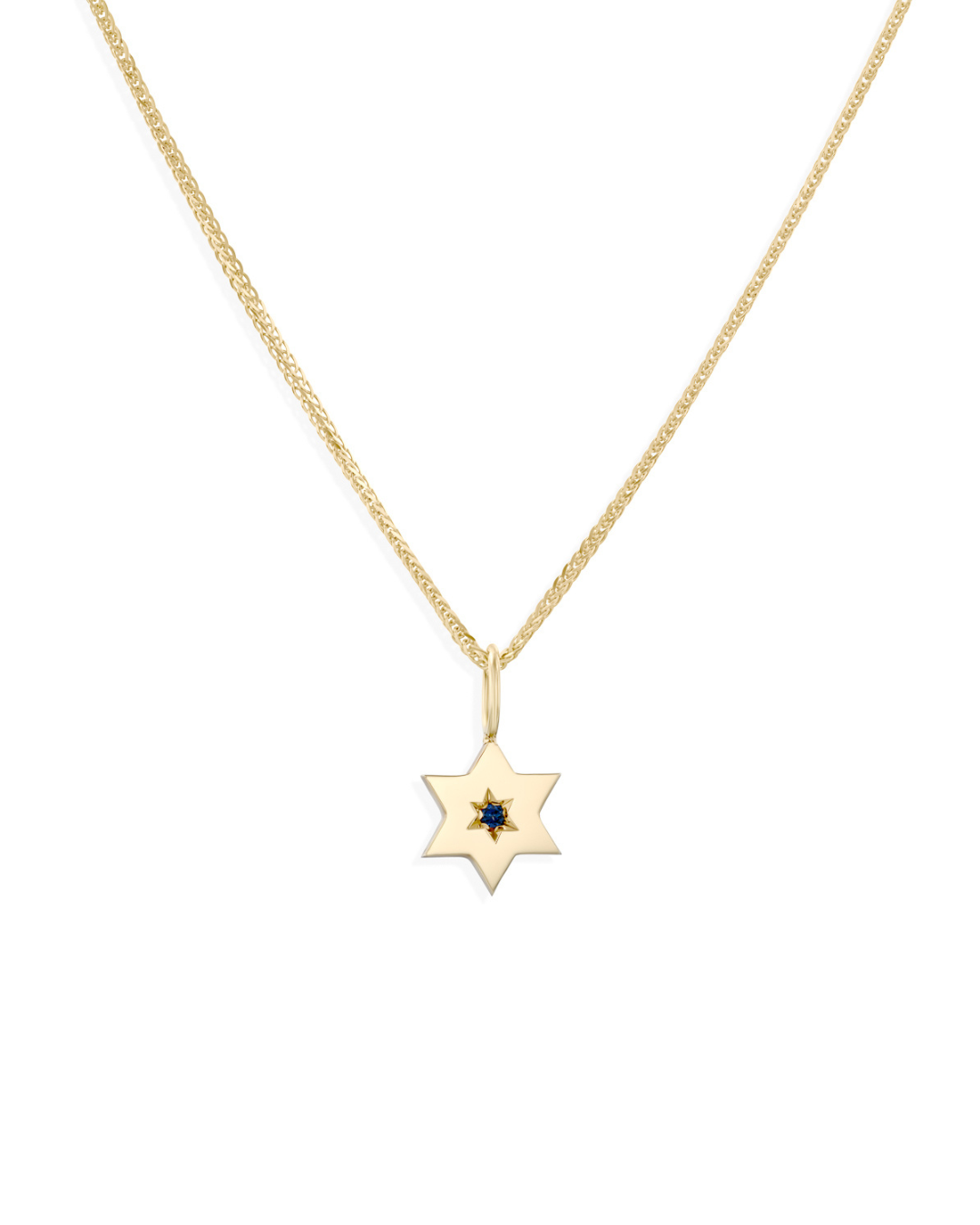 תליון מגן העוטף ספיר