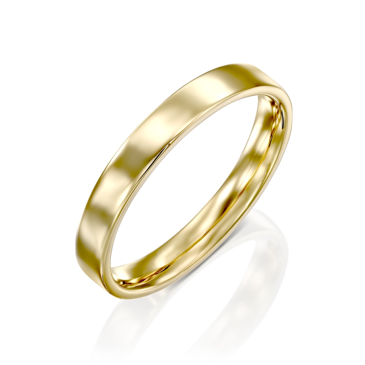 טבעת נישואים פרנקי - 3 מ״מ
