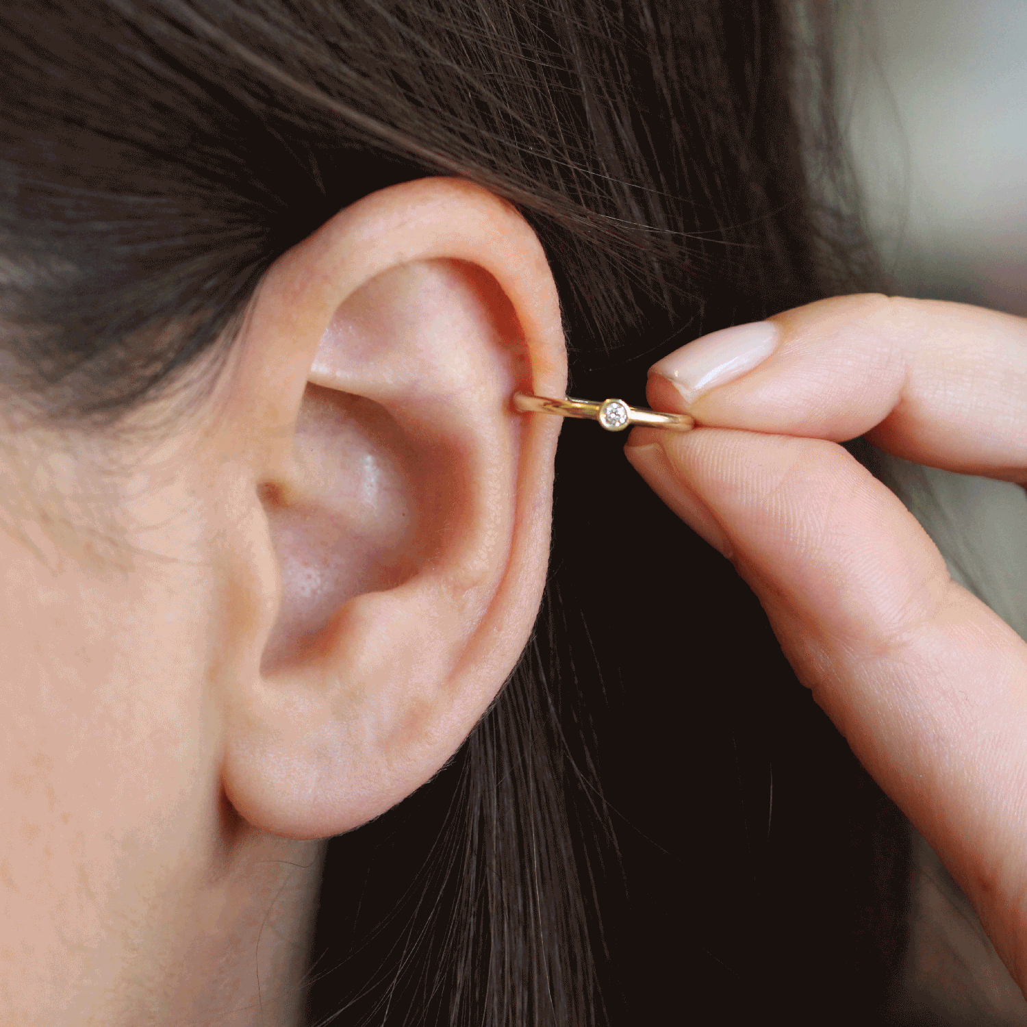 EAR CUFF - חבק אוזן אלכסיס